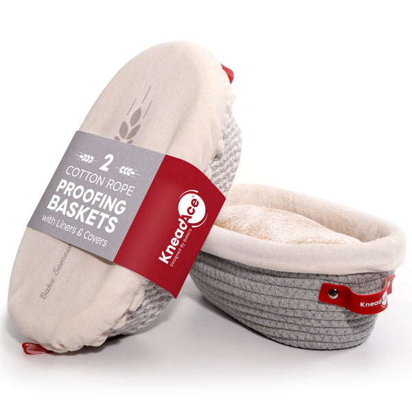 Oval Cotton Rope Proofing Baskets