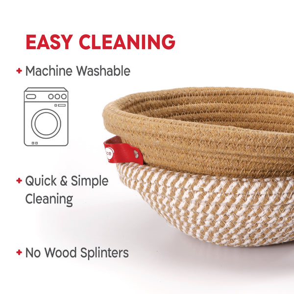 Round Cotton Rope Proofing Baskets