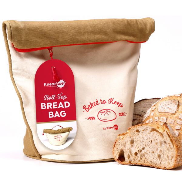 KneadAce Bakers’ Christmas Starter Kit with Jar, Culture & Bag