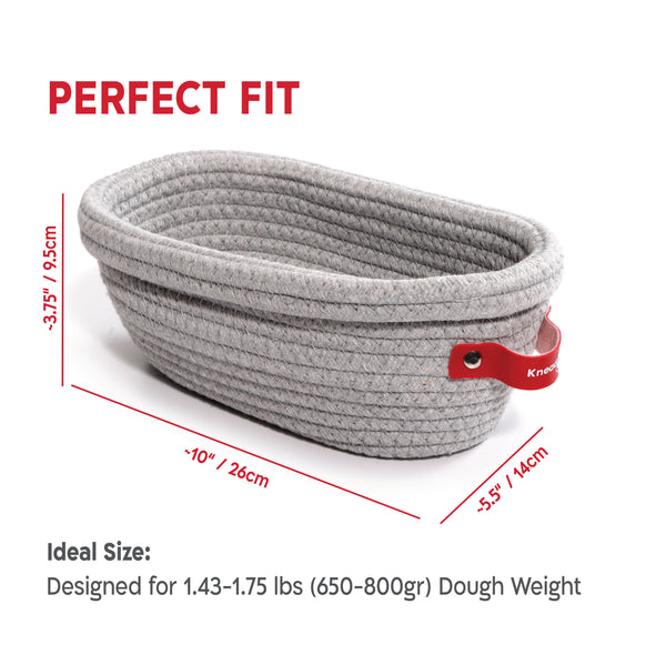 Oval Cotton Rope Proofing Baskets