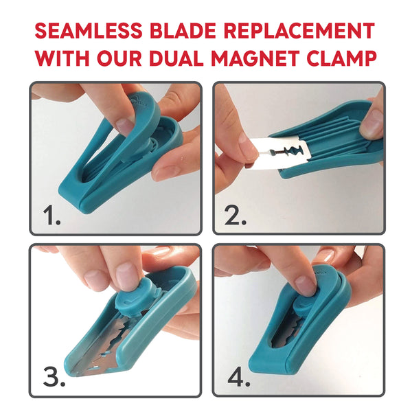 KneadAce Bakers’ Christmas Kit with 2 Oval Baskets, Turquoise Lame & Culture