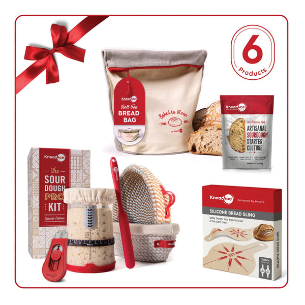 KneadAce 6 Products Premium Sourdough Essentials Kit