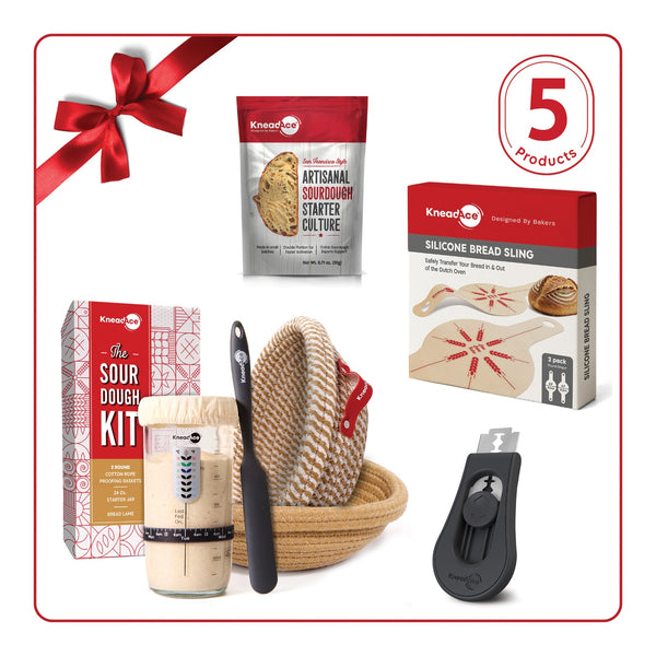 KneadAce 5 Products Sourdough Christmas Gift Kit